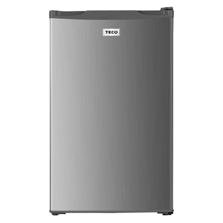 Teco 121L Silver Bar Fridge TBF121SMAH, Front View