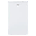 Teco 121L Silver Bar Fridge TBF121WMAH, Front View