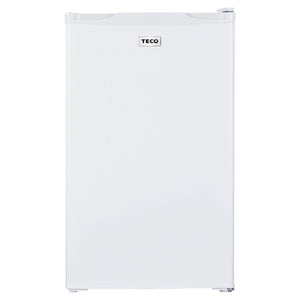 Teco 121L Silver Bar Fridge TBF121WMAH, Front View