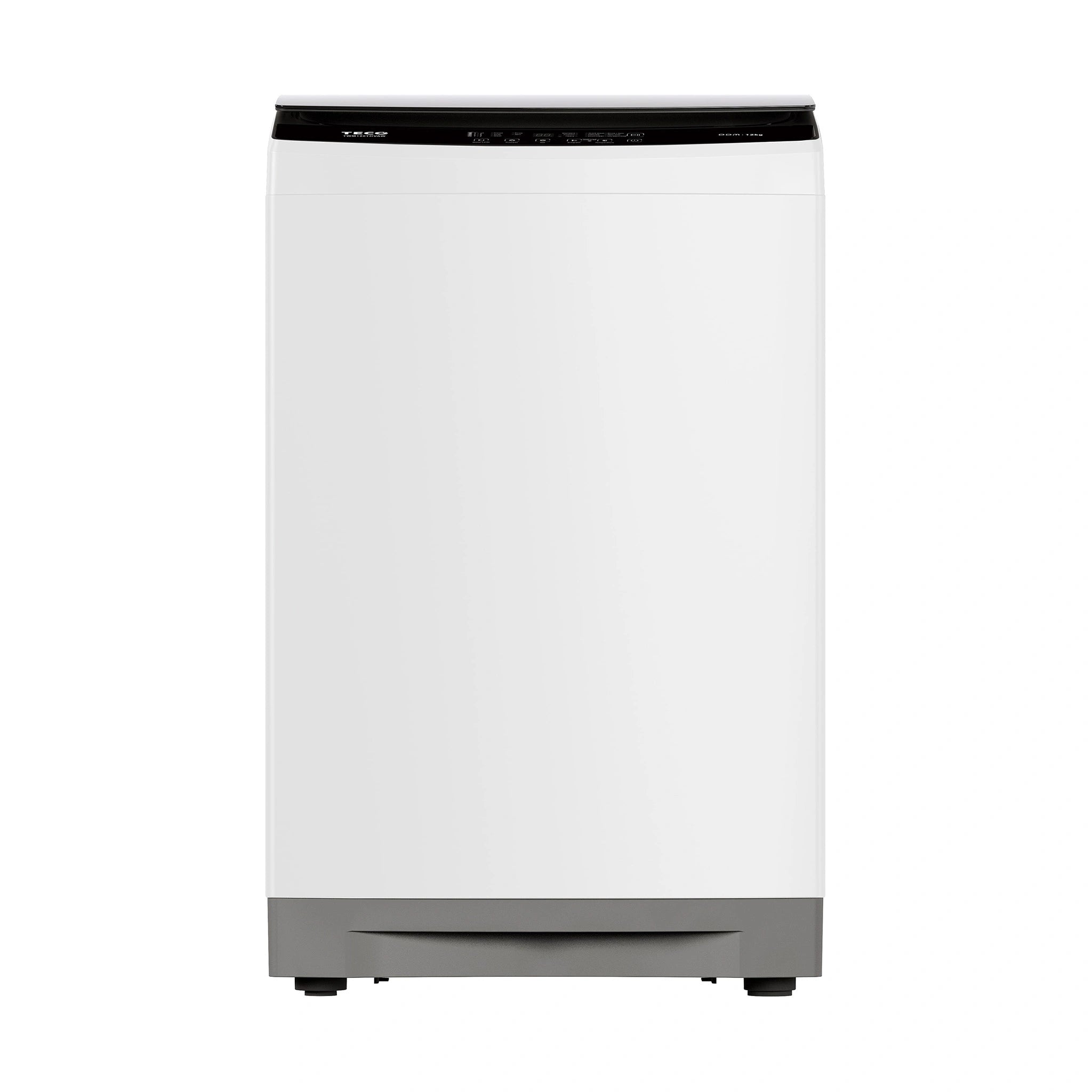 Teco 12kg DIRECT DRIVE INVERTER Top Load Washing Machine TWM120TDVAW, Front View