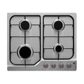 Tisira TGF62 60cm Stainless Steel 4 Burner Gas Cooktop