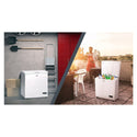 Teco THCF145WMGM 145L Chest Freezer, Front right view