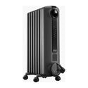 DeLonghi TRRS0715EG 1500W Radia S Oil Column Heater, Front right view 2