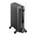 DeLonghi TRRS0715EG 1500W Radia S Oil Column Heater, Front right view