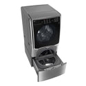 LG TWIN171216T 18.5Kg Stainless Steel Twin Load Washing Machine