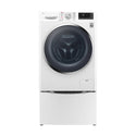 LG TWIN171409V 11Kg White Finish Dual Washing Machine, Front view 1