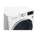 LG TWIN171409V 11Kg White Finish Dual Washing Machine, Panel perspective view
