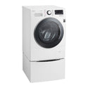LG TWIN171411B 11kg Front Load Washing Machine with 2.0kg Mini Washer, Front right view