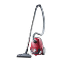 Volta U1220 Red Bagged Vacuum Cleaner, Front left view