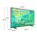 Samsung UA50CU8000WXXY 50 Inch CU8000 Crystal UHD 4K Smart TV