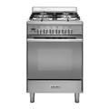 Glem UN664EI 60cm Freestanding Dual Fuel Oven/Stove, Front view