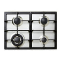 Venini VCG64 60cm Stainless Steel Gas Cooktop, Cooktop view 