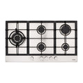 Venini VCG95 90cm Stainless Steel Gas Cooktop, Top view