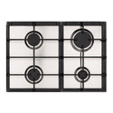 Venini VCG95 90cm Stainless Steel Gas Cooktop, Cooktop view 2