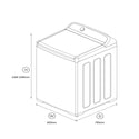Fisher & Paykel WA1068P1 10kg White Top Load Washer