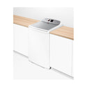 Fisher & Paykel FabricSmart 10kg Top Load Washing Machine WA1068P1, Top front left view