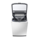 Samsung 13kg Activ DualWash Top Load Washing Machine WA13M8700GW, Front top view