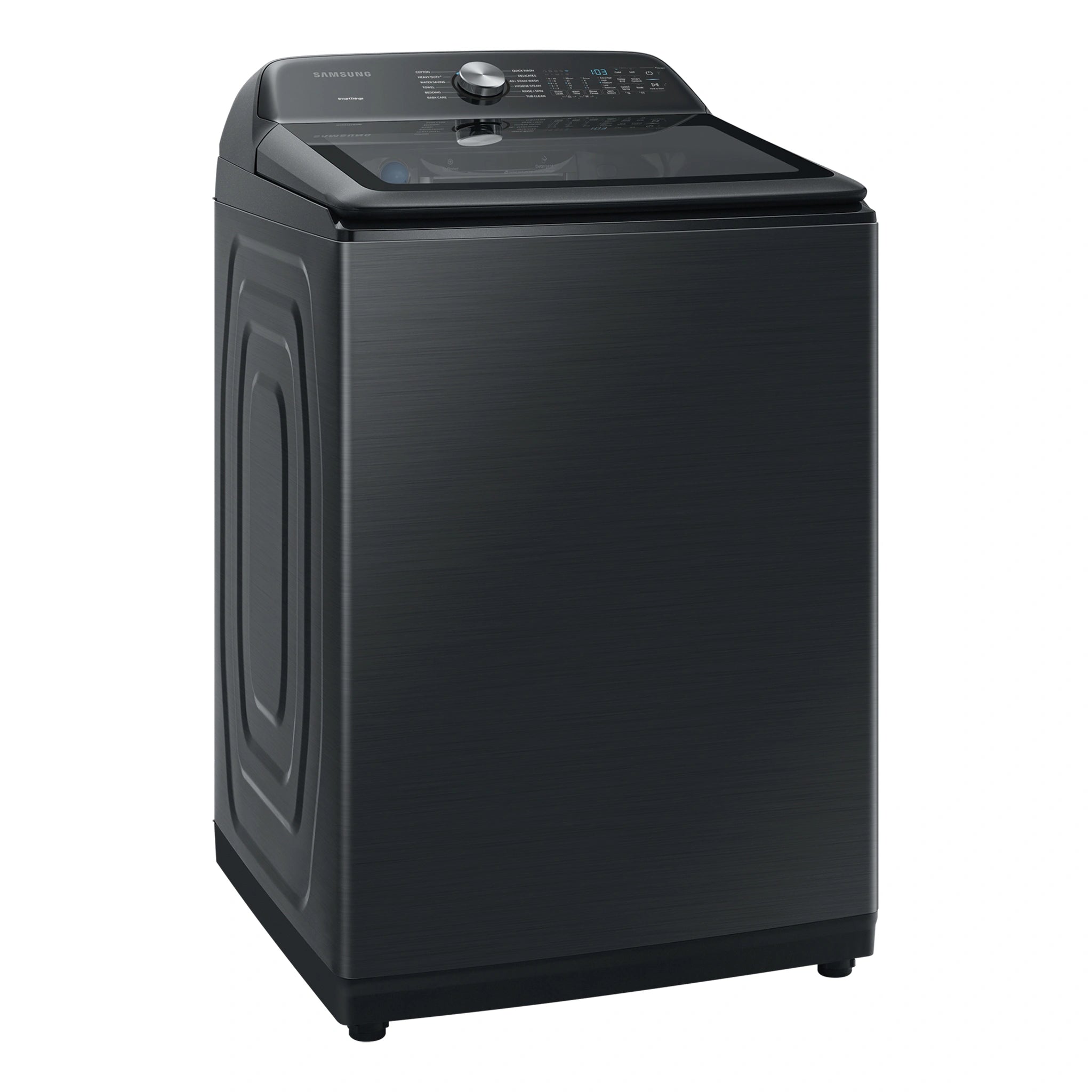 Samsung 14kg Top Load Washer WA14A8377GV, Left View