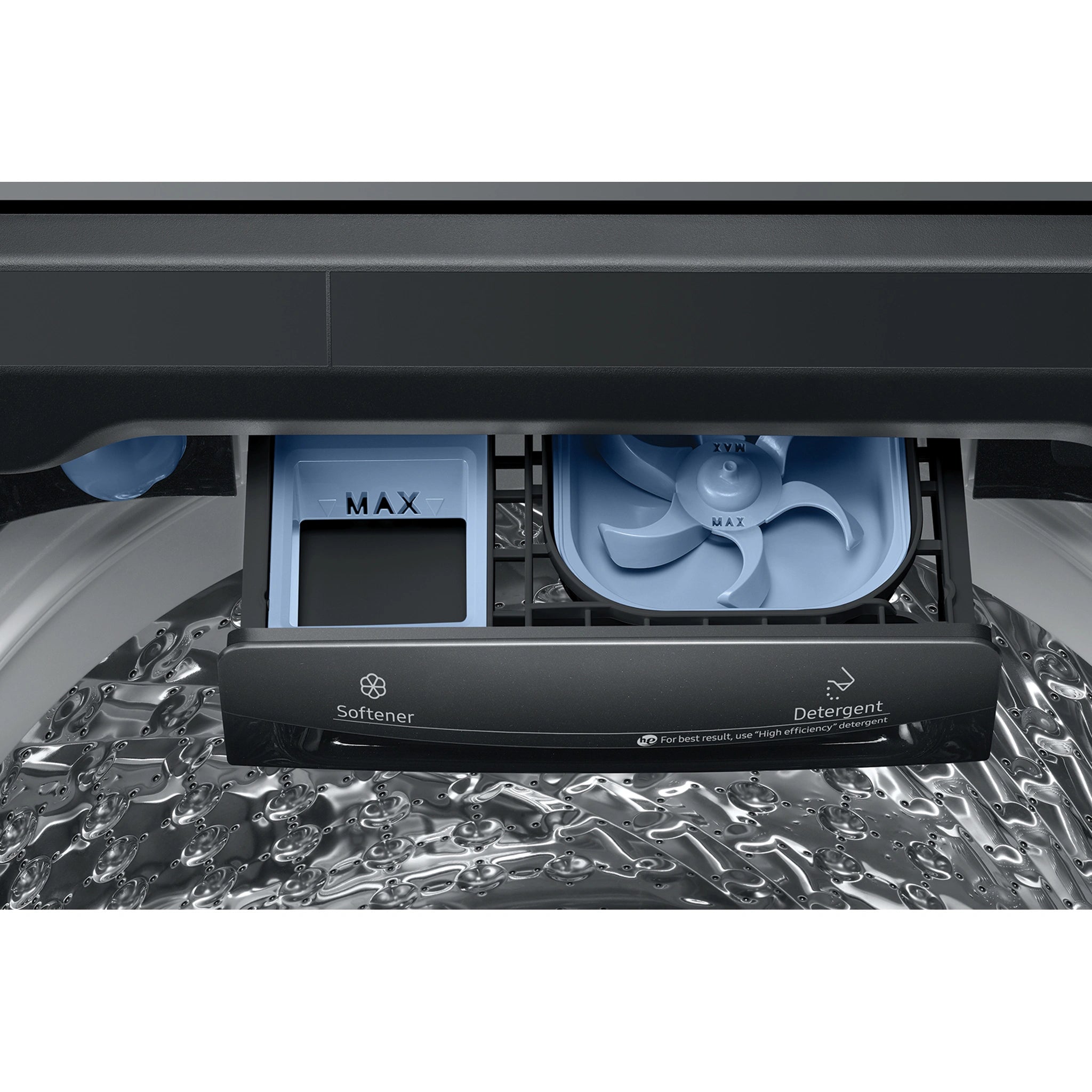 Samsung 14kg Top Load Washer WA14A8377GV, Wash View