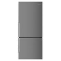 Westinghouse 425L Bottom Mount Fridge Dark Stainless WBE4500BCR, Front view