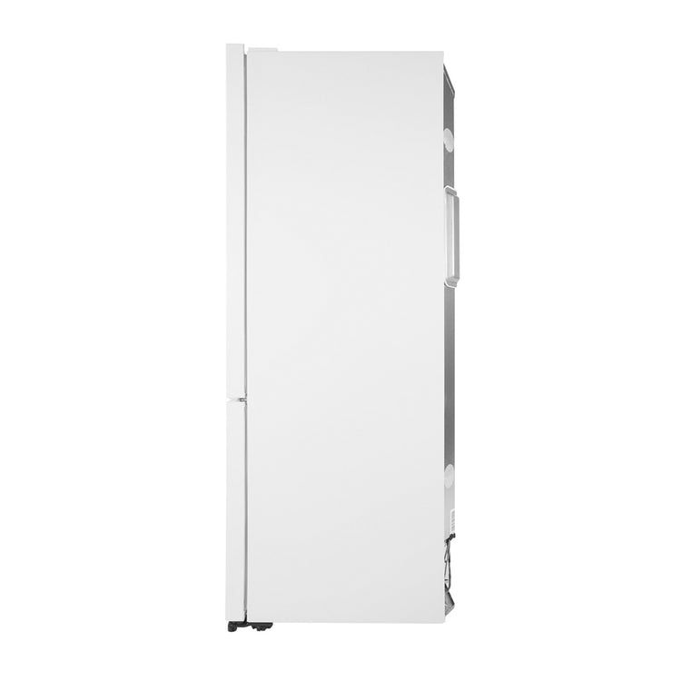 Westinghouse 453L Bottom Mount Fridge White WBE4500WAR, Side view