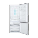 Westinghouse WBE4502SCR 453L Bottom Mount Fridge Stainless, Front view with open doors
