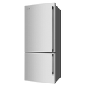 Westinghouse WBE4504SCL 425L Bottom Mount Fridge Stainless Steel, Front left view