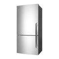 Westinghouse 528L Bottom Mount Fridge Stainless WBE5300SAL, Front left view