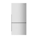 Westinghouse 528L Bottom Mount Fridge Stainless WBE5300SBR, Front view