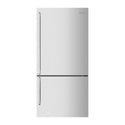 Westinghouse 528L Bottom Mount Fridge Stainless WBE5304SBR, Front view