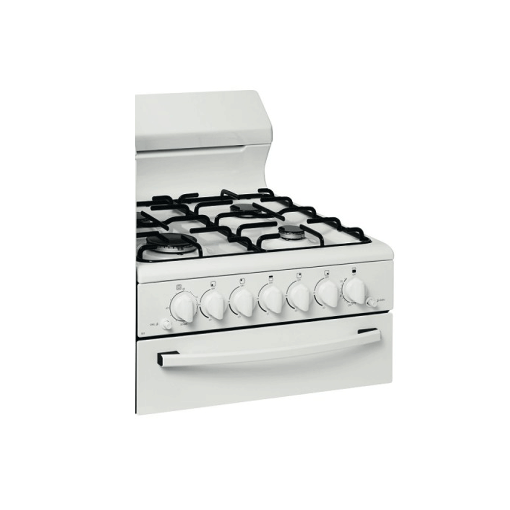 Westinghouse WDG101WANGL Elevated Natural Gas Stove/Oven, Control panel view