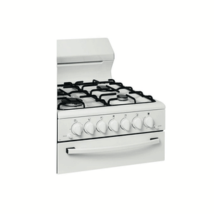 Westinghouse WDG101WANGL Elevated Natural Gas Stove/Oven, Control panel view