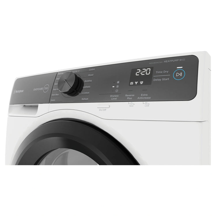 Westinghouse WDH904N7WA 9kg EasyCare 700 series Heat Pump Dryer