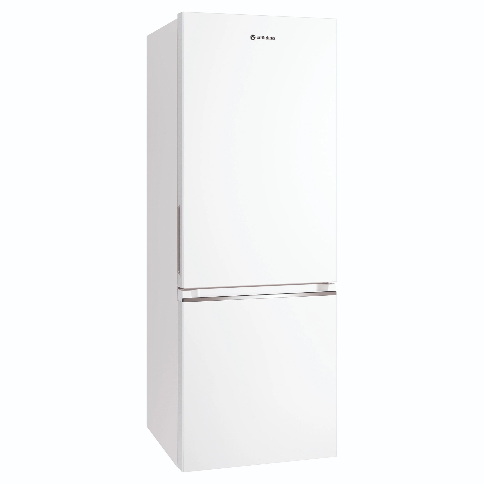 Westinghouse 308L Bottom Freezer Fridge - White WBB3100WKX, Right Side View