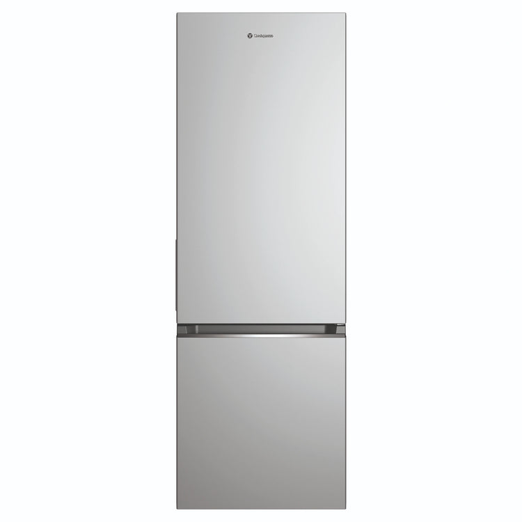 Westinghouse 335L Bottom Freezer Fridge - Arctic Steel WBB3400AKX, Front View