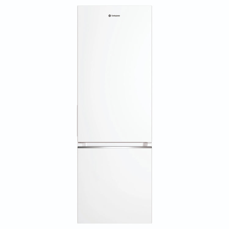 Westinghouse 335L Bottom Freezer Fridge - White WBB3400WKX, Front View