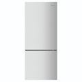 Westinghouse 425L Bottom Freezer Fridge - Silver WBE4302ACR, Front View