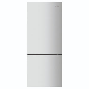 Westinghouse 425L Bottom Freezer Fridge - Silver WBE4302ACR, Front View