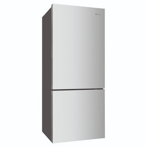 Westinghouse 425L Bottom Freezer Fridge - Silver WBE4302ACR, Right Side View