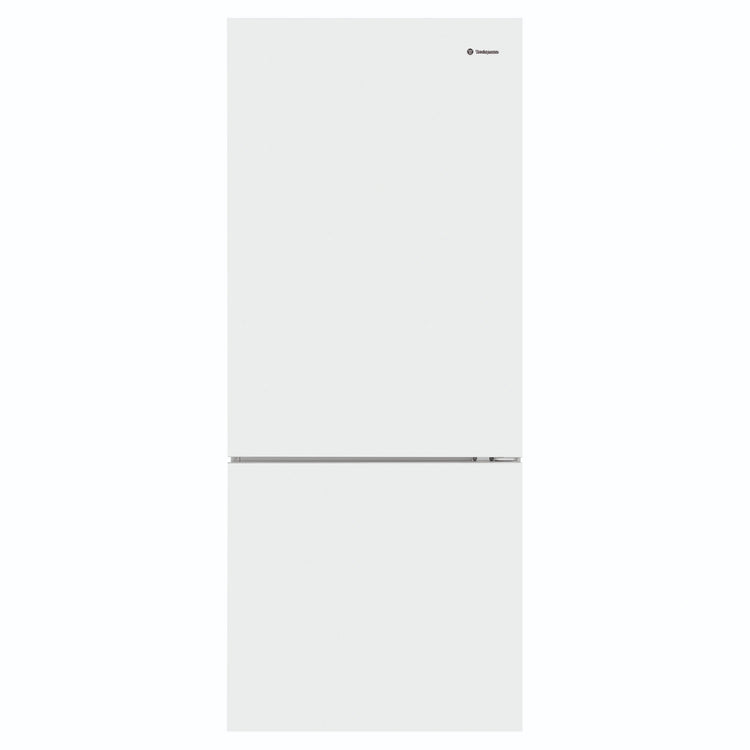 Westinghouse 425L Bottom Freezer Fridge - White WBE4302WCR, Front View