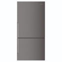 Westinghouse 496L Bottom Mount Frost Free Fridge WBE5300BCR, Front View