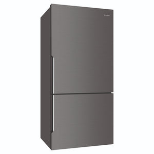 Westinghouse 496L Bottom Mount Frost Free Fridge WBE5300BCR, Right Side View