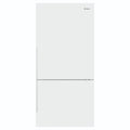 Westinghouse 496L Bottom Freezer Fridge - White WBE5300WCR, Front View