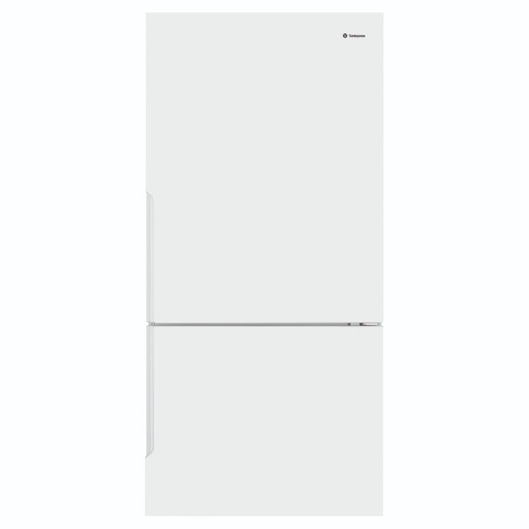 Westinghouse 496L Bottom Freezer Fridge - White WBE5300WCR, Front View