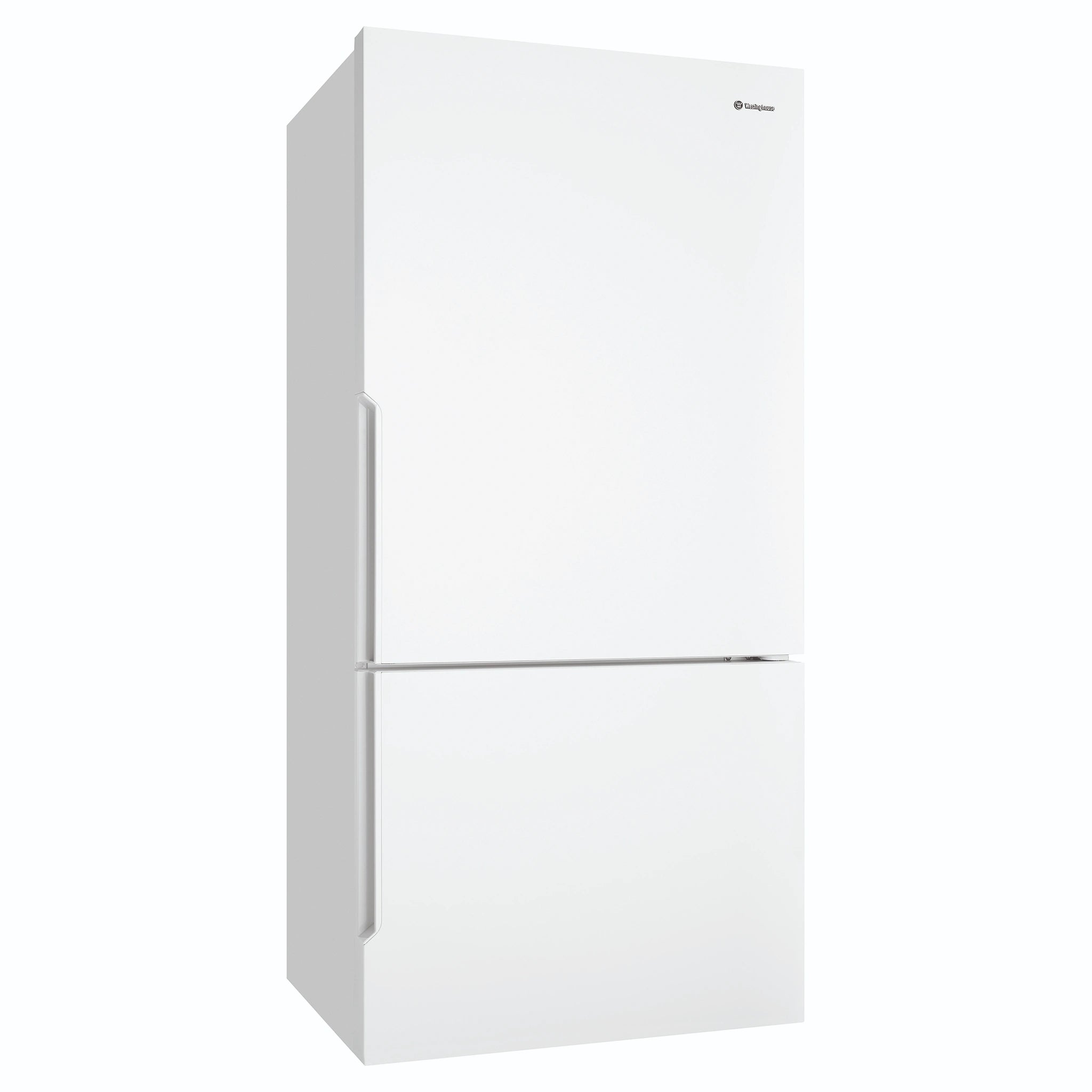 Westinghouse 496L Bottom Freezer Fridge - White WBE5300WCR, Right Side View