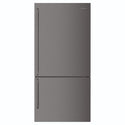 Westinghouse 496L Bottom Mount Frost Free Fridge - Dark Stainless Steel WBE5304BCR, Front View