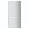 Westinghouse 496L Bottom Mount Frost Free Fridge Right Hinge - Stainless Steel WBE5304SCR, Front View