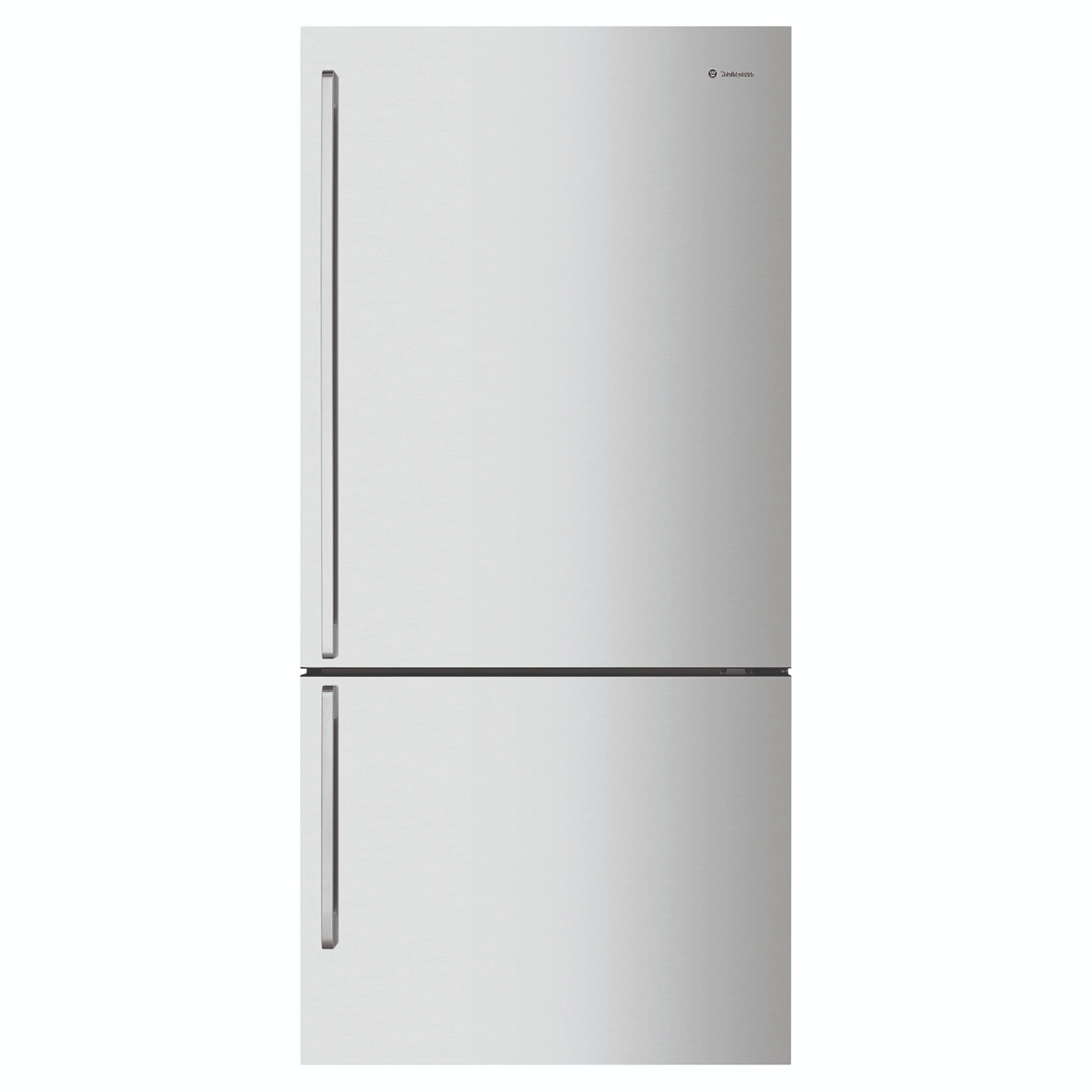 Westinghouse 496L Bottom Mount Frost Free Fridge Right Hinge - Stainless Steel WBE5304SCR, Front View