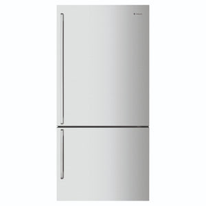 Westinghouse 496L Bottom Mount Frost Free Fridge Right Hinge - Stainless Steel WBE5304SCR, Front View