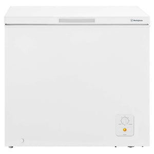 Westinghouse 200L White chest freezer WCM2000WE, Front View